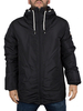 Jack & Jones Black New Canyon Hooded Jacket
