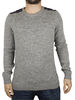 Jack & Jones Grey Melange Crosby Knit