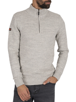 Keystone Henley zip Knit