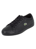 Lacoste Black Straightset SPT 316 1 SPM Trainers