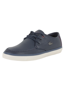 Lacoste Navy Sevrin 417 1 CAM Leather Trainers
