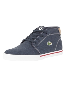 Lacoste Navy/Light Tan Ampthill 118 1 CAM Trainers