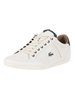 Lacoste Off White/Navy Chaymon 118 2 CAM Leather Trainers
