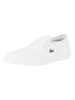 Lacoste White Gazon BL 1 CAM Trainers