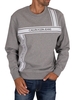 Logo Tape Fashion Sweatshirt