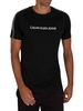 Logo Tape Shoulder T-Shirt