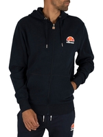 Miletto Zip Logo Hoodie