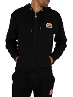 Miletto Zip Logo Hoodie