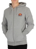 Miletto Zip Logo Hoodie