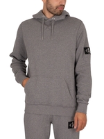 Monogram Sleeve Badge Pullover Hoodie