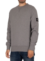 Monogram Sleeve Badge Sweashirt