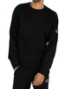 Monogram Sleeve Badge Sweatshirt