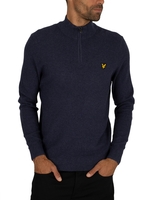 Moss Stitch 1/4 Zip Jumper