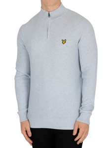 Moss Stitch 1/4 Zip Jumper