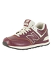 New Balance Burgundy 574 Trainers