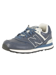 New Balance Navy 574 Trainers