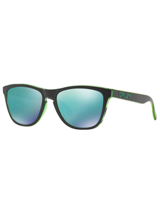 Oakley Eclipse Green/Jade Iridium Frogskins Injected Sunglasses