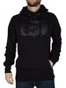 Onitsuka Tiger Black Logo Hoodie
