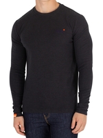 Orange Label Texture Longsleeved T-Shirt