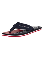 Palm Print Beach Flip Flops
