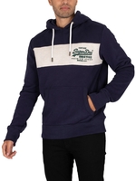 Panel Pullover Hoodie