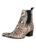 Patty Print Snake Chelsea Boots