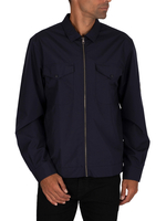 Peached Nylon Overshirt Jacket
