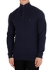Pima Cashmere Button Knit