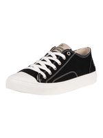 Plimsoll Low Top Canvas Trainers