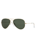 Ray-Ban Gold Aviator Sunglasses RB3025