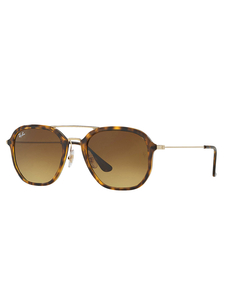 Ray-Ban Tortoise/Gold Injected Sunglasses