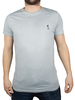 Religion Silver Oil Wash Logo T-Shirt