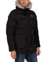 Rip Stop Puffer Parka Jacket