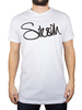 Sik Silk White Signature T-Shirt