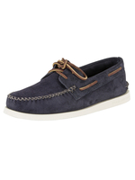 Sperry Top-Sider Navy A/O Wedge Suede Boat Shoes