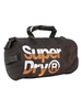 Superdry Black/Hazard Orange Nue Wave Lineman Barrel Bag