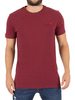 Superdry Bright Berry Grit Orange Label Vintage Logo T-Shirt