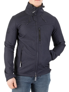 Superdry New Navy Marl/Black Windtrekker Jacket