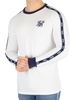 Taped Contrast Cuff Longsleeved T-Shirt