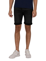 Tapered Denim Shorts