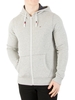 Tommy Jeans Light Grey Heather Original Zip Hoodie