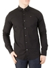 Tommy Jeans Tommy Black Original Slim Fit Stretch Shirt