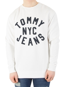 Tommy Jeans White Essential Graphic Sweatshirt