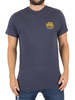 Vans Navy Heather Holder Street II Chest Logo T-Shirt