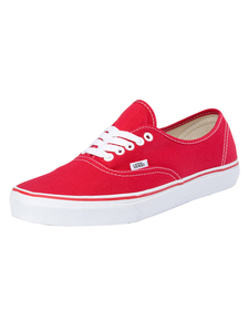 Vans Red Authentic Trainers