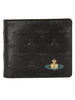Vivienne Westwood Black Foglio Orbs Wallet