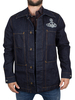 Vivienne Westwood Dark Denim Workers Logo Denim Jacket