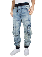 Voi Jeans Light Blue Kasper Drawstring Jeans