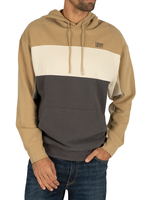 Wavy Colourblock Pullover Hoodie