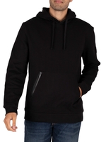 Zip Pocket Pullover Hoodie
